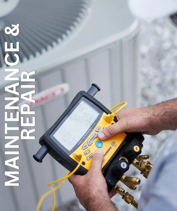 Maintenance and repair for furnaces & AC